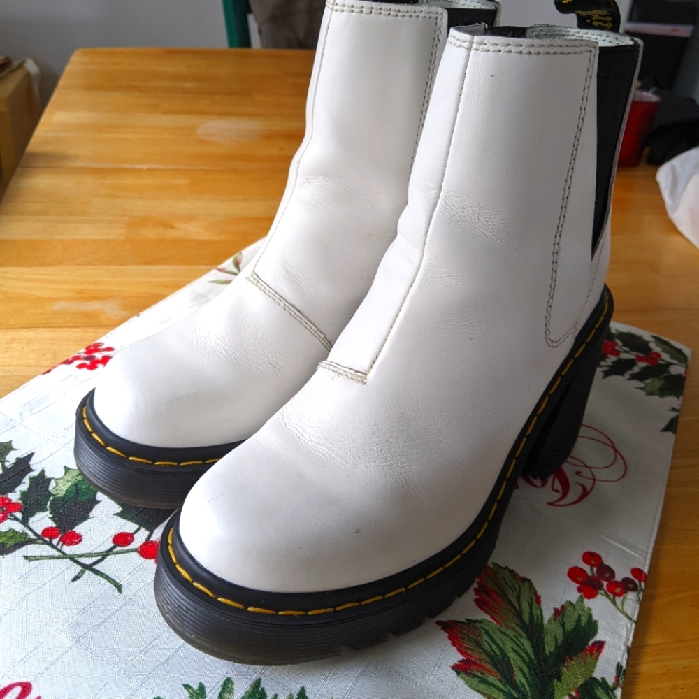 Dr. Martens Spence Flare Heel Chelsea Boot
